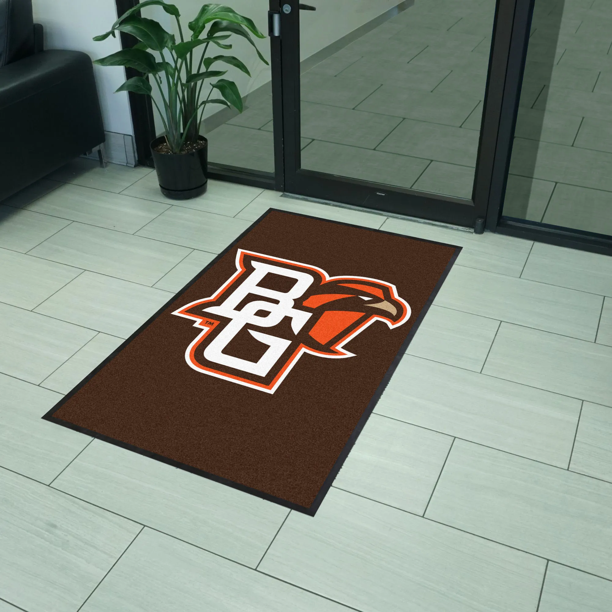 Bowling Green State University 3X5 Logo Mat - Portrait