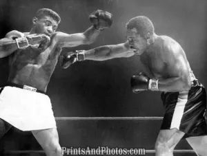 Boxing PATTERSON vs MOORE '56  1611