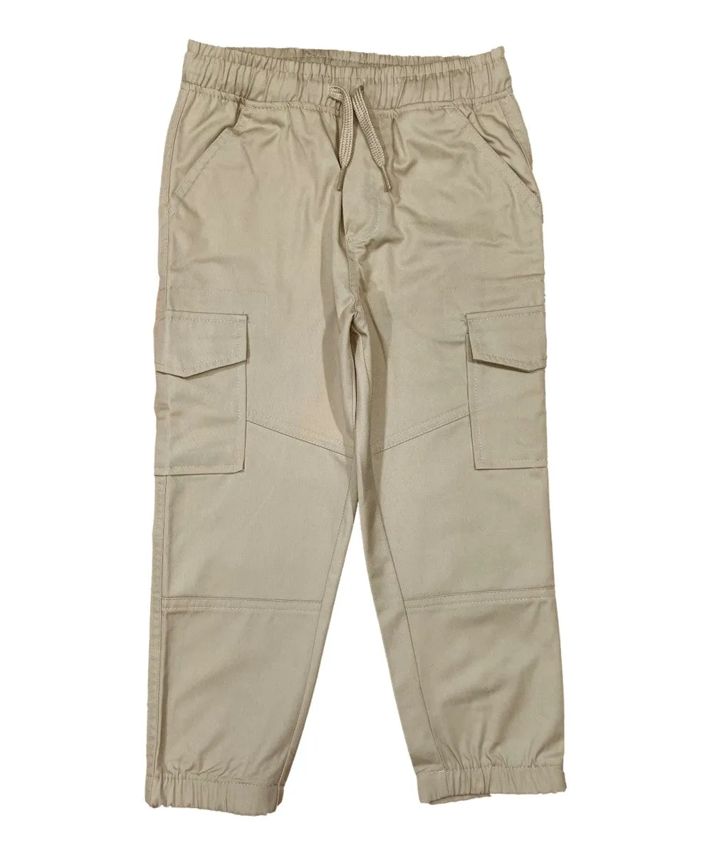Boy Cargo Jogger School Uniform Pants 4-16 CG04