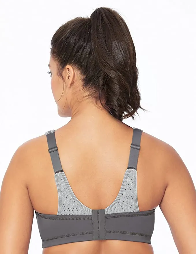 Brand new Glamorise Women's Full Figure Elite Performance Adjustable Wonderwire Sports Bra, Sz 36G! Retails $85 
