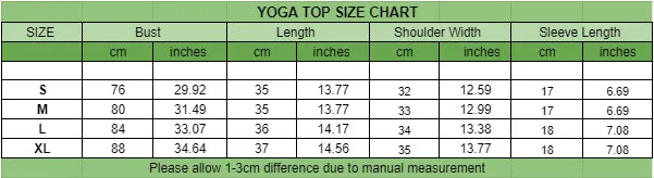 Breathable Yoga Short and Sleeve Sports Top