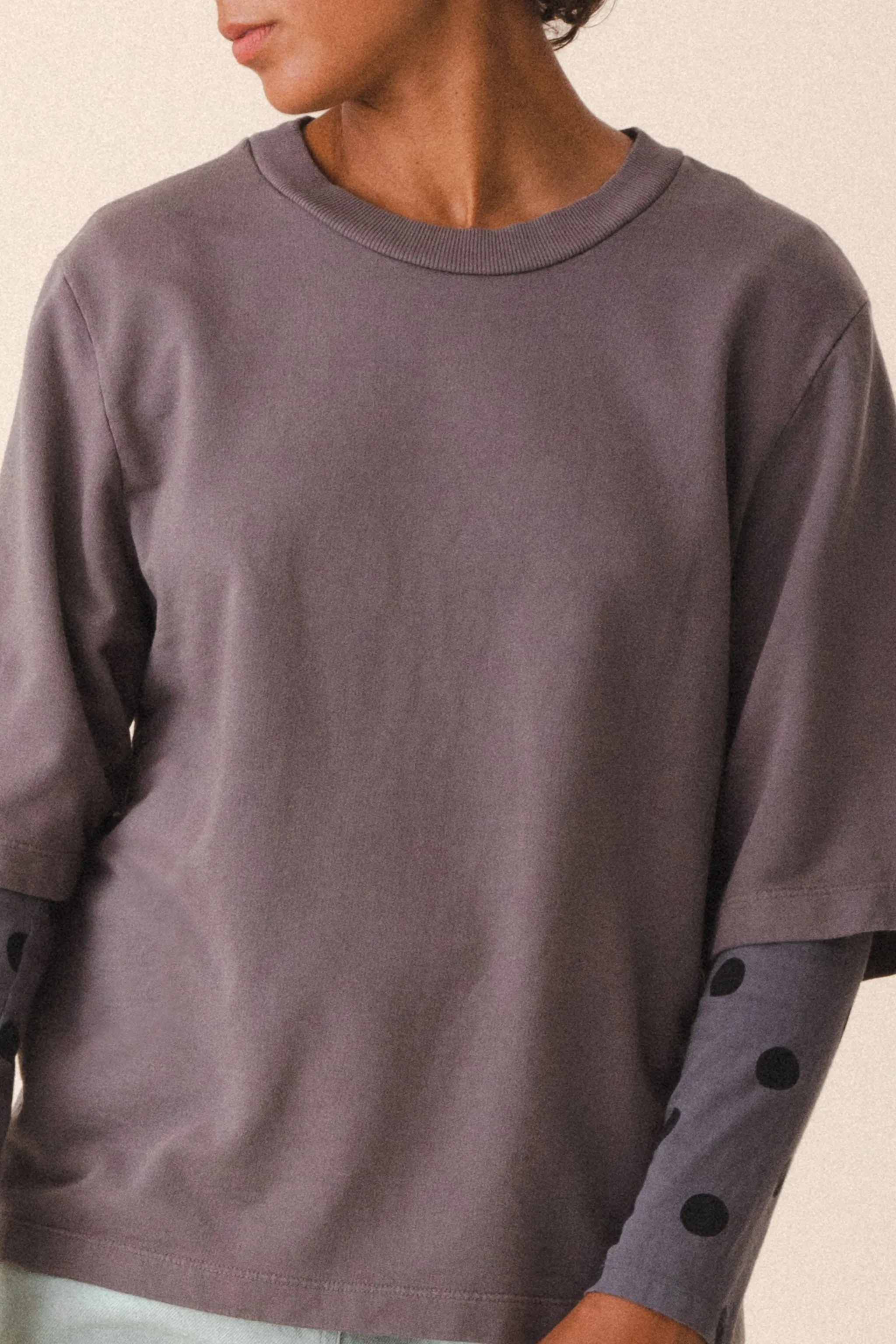 Bromance Sweatshirt in Dior Gray