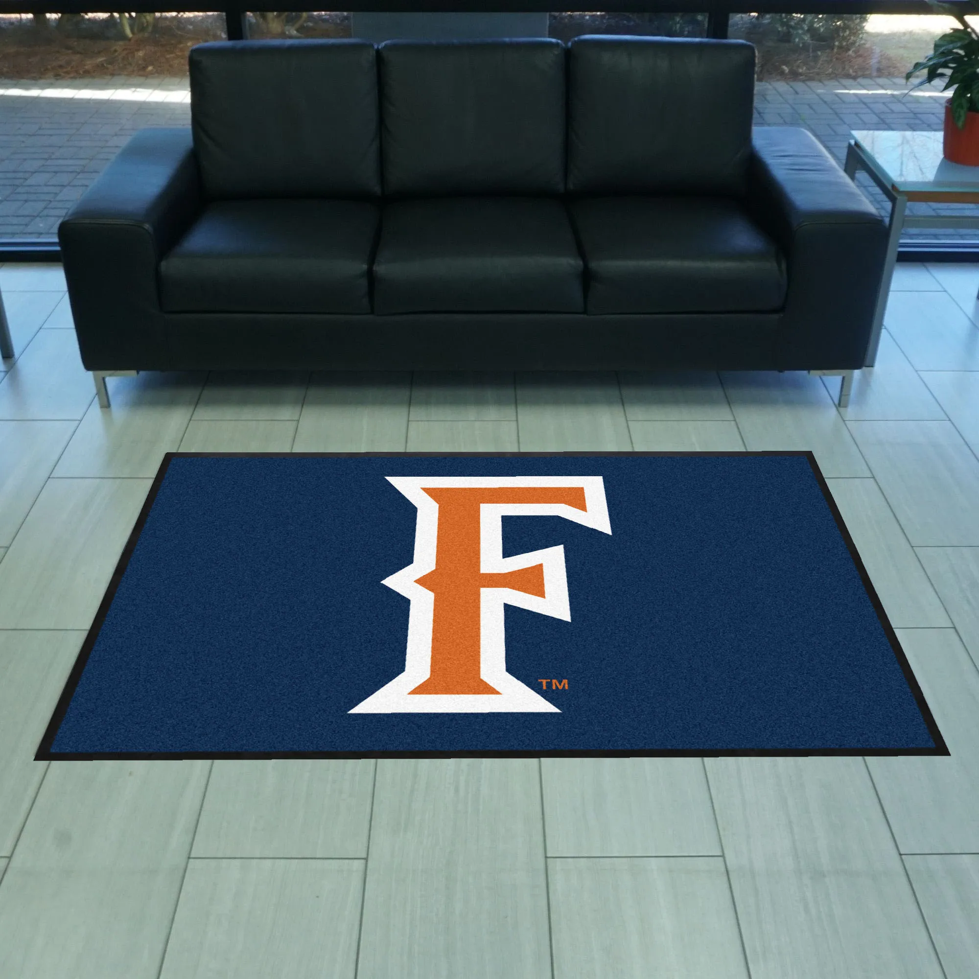 Cal State - Fullerton 4X6 Logo Mat - Landscape