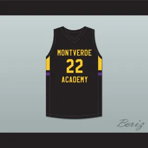 Caleb Houstan 22 Montverde Academy Eagles Black Basketball Jersey 2