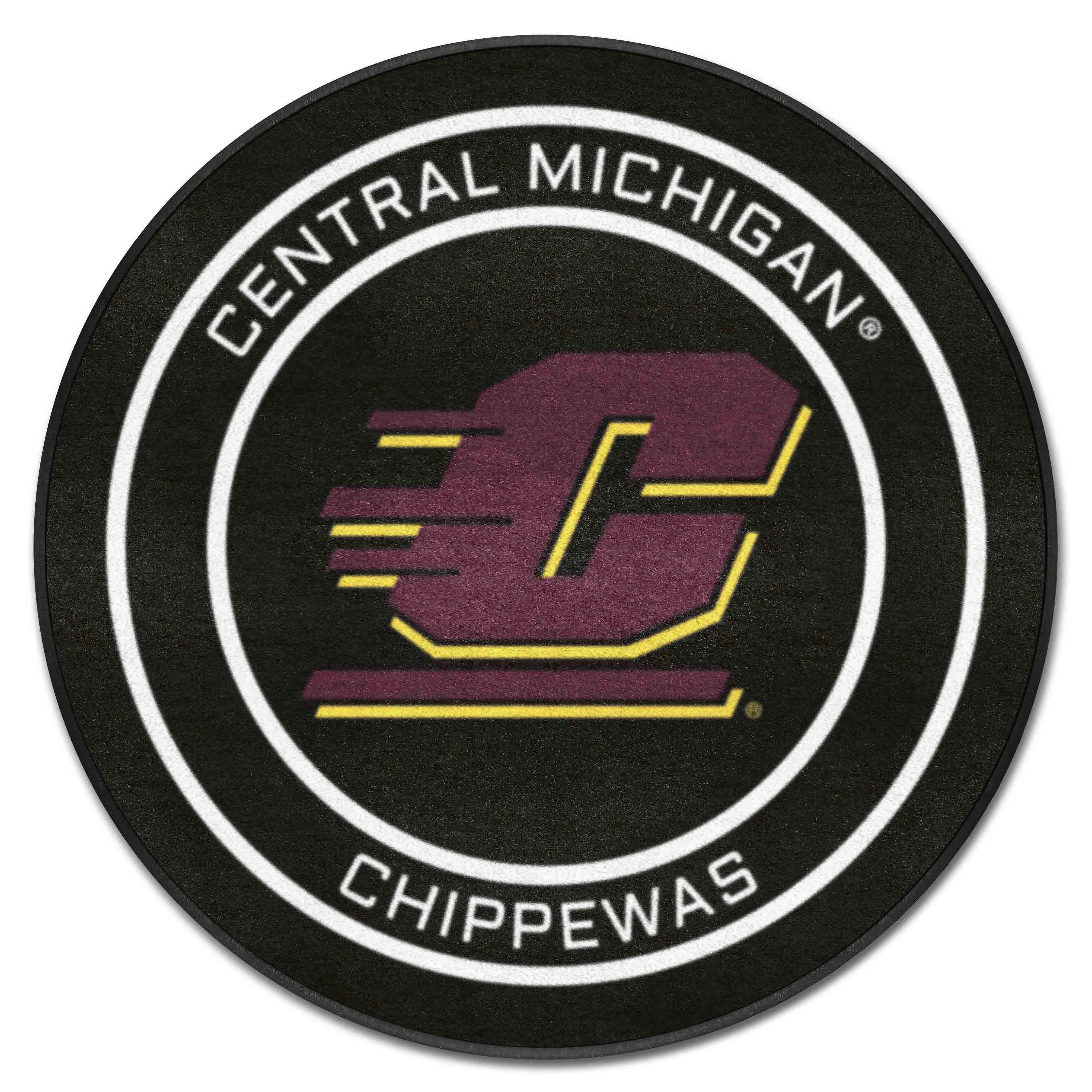 Central Michigan University Puck Mat