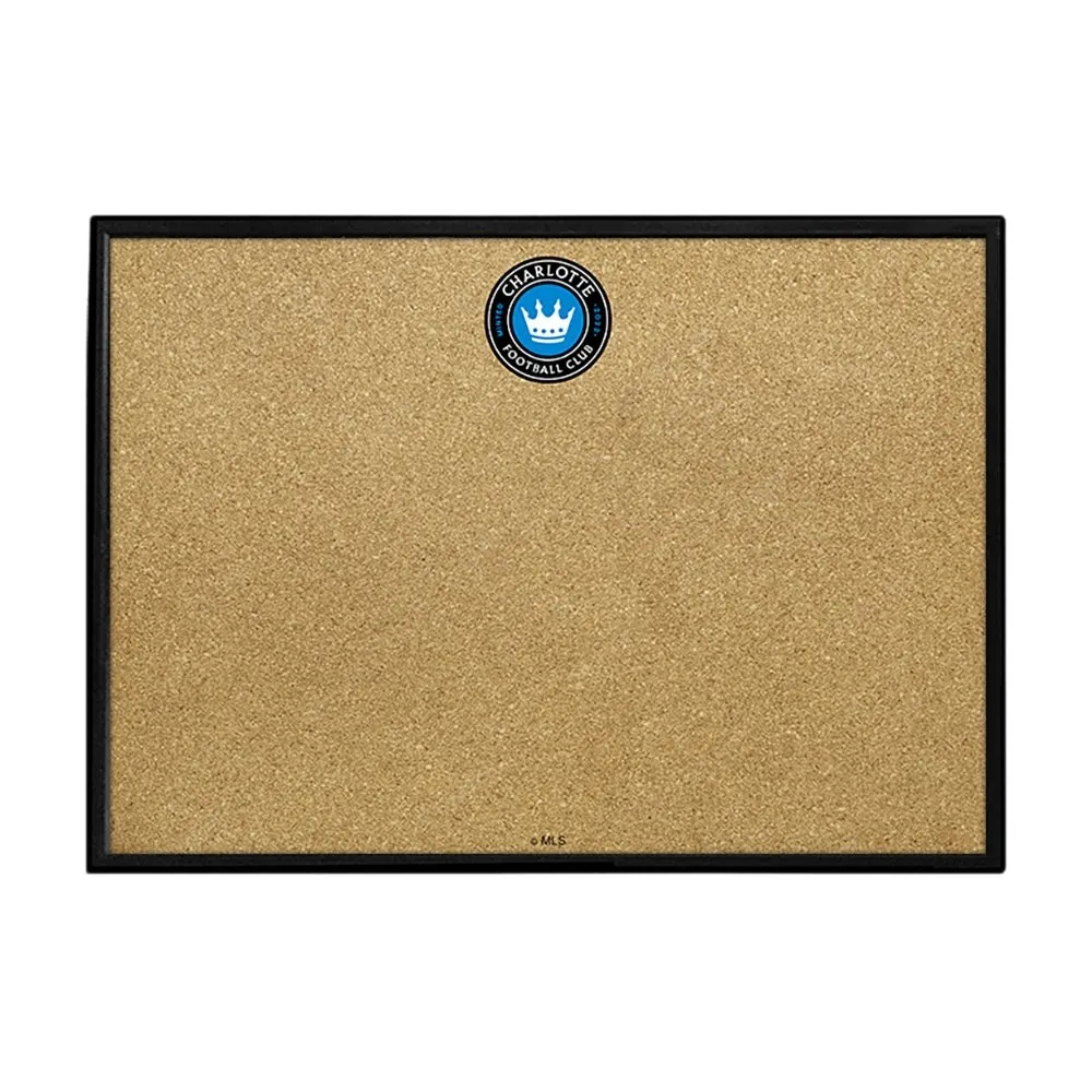 Charlotte FC: Framed Cork Board Wall Sign