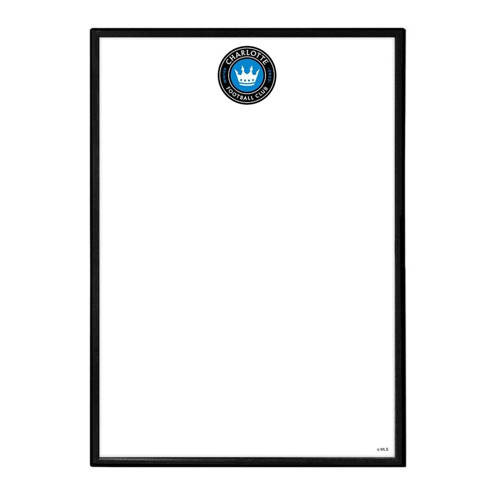 Charlotte FC: Framed Dry Erase Board
