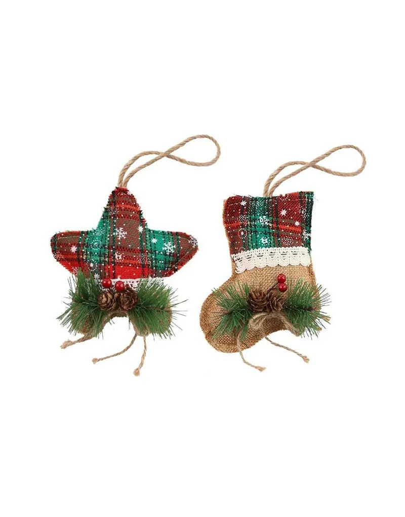 Christmas Tree Ornaments Stocking