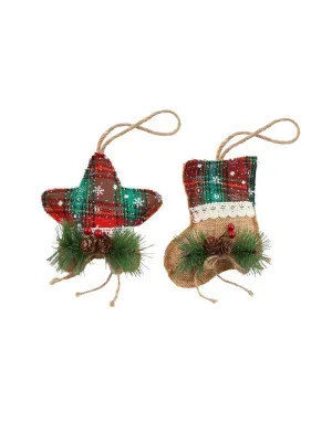 Christmas Tree Ornaments Stocking