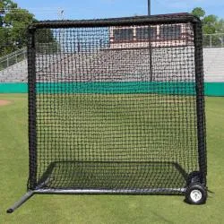 CIMARRON SPORTS- #84 PREMIER FIELDING NET AND FRAME WITH WHEELS (7X7)