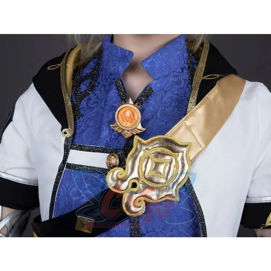 【CLEARANCE】Genshin Impact Albedo Cosplay Costume C02935 AAA