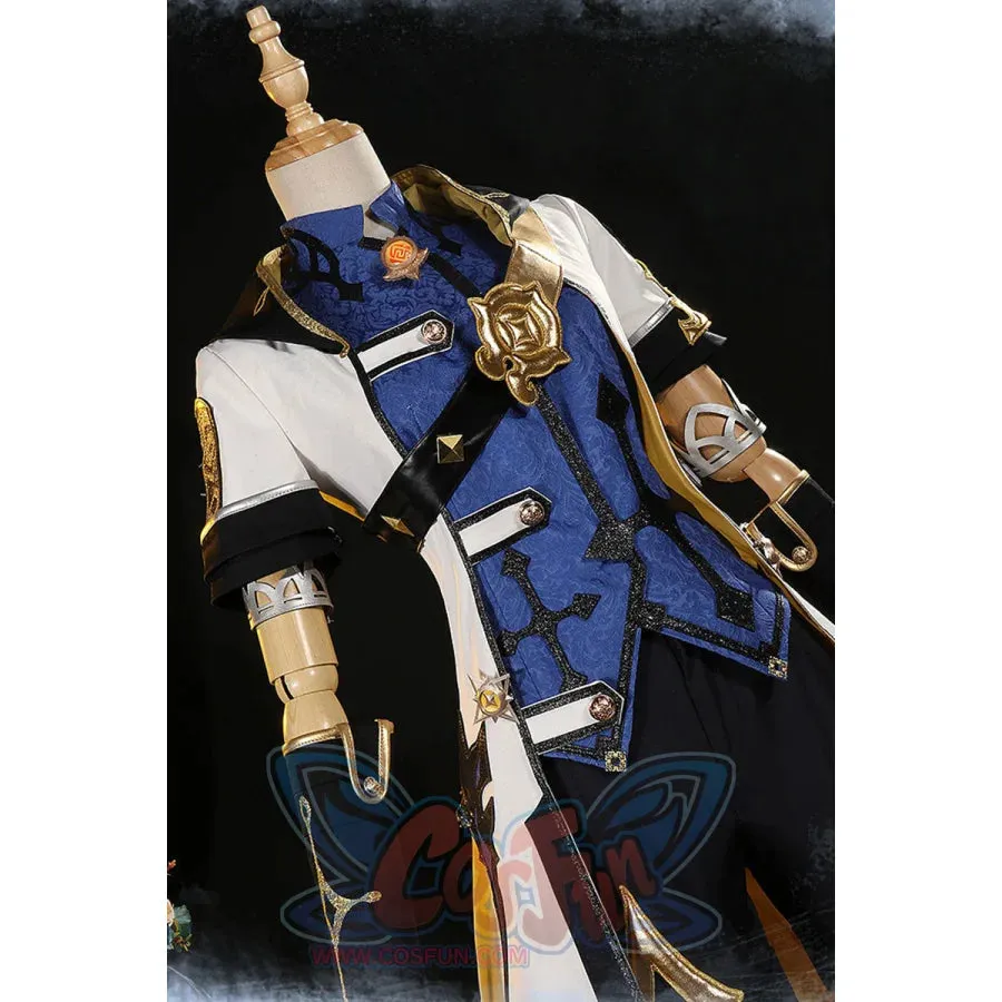 【CLEARANCE】Genshin Impact Albedo Cosplay Costume C02935 AAA