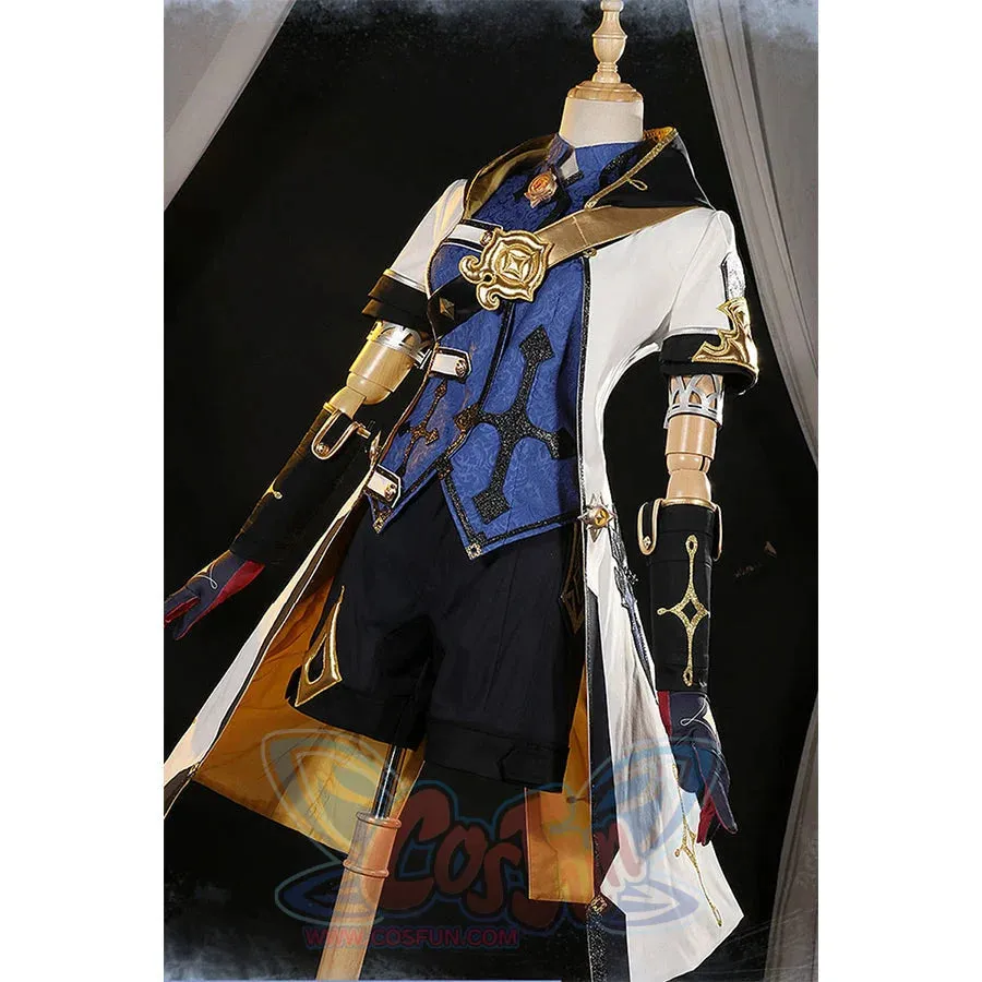 【CLEARANCE】Genshin Impact Albedo Cosplay Costume C02935 AAA