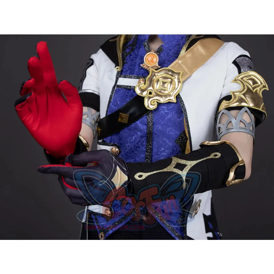 【CLEARANCE】Genshin Impact Albedo Cosplay Costume C02935 AAA