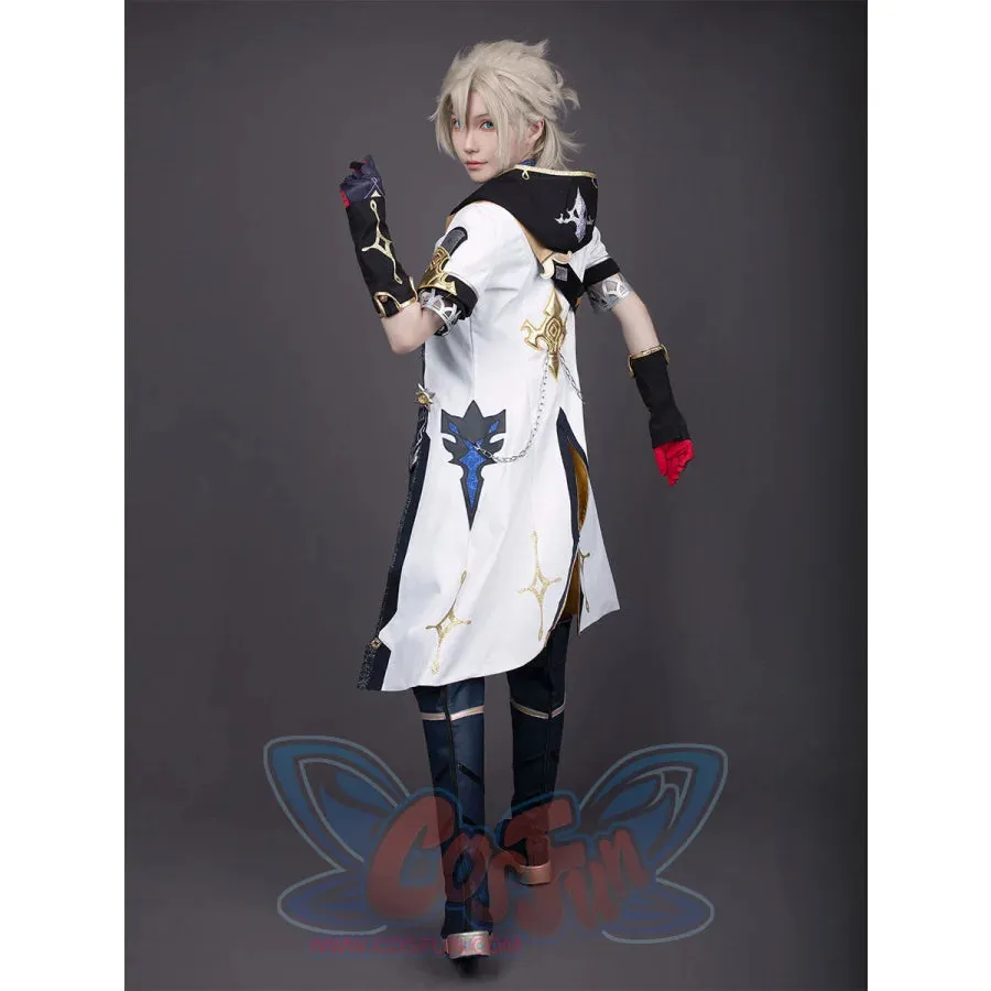 【CLEARANCE】Genshin Impact Albedo Cosplay Costume C02935 AAA