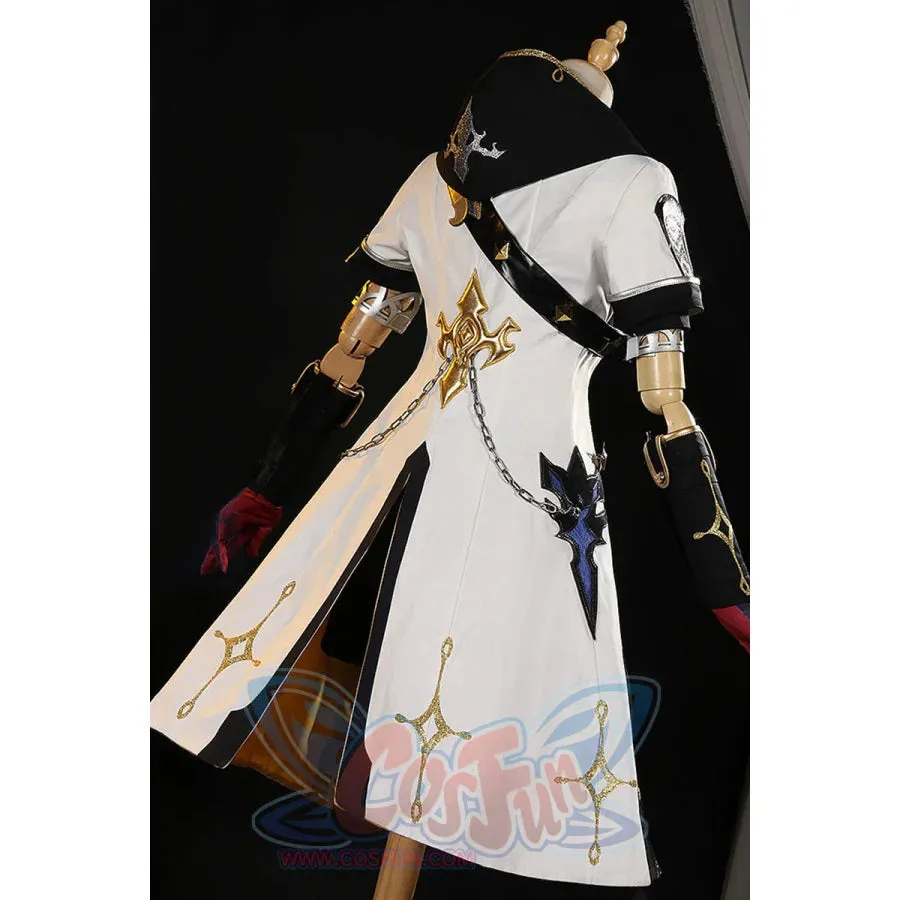 【CLEARANCE】Genshin Impact Albedo Cosplay Costume C02935 AAA