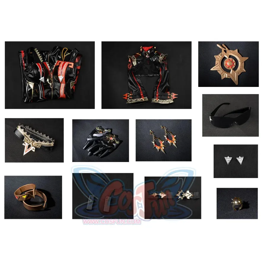 【CLEARANCE】Genshin Impact Pyro Archon Mavuika Cosplay Costume C09178  AAA