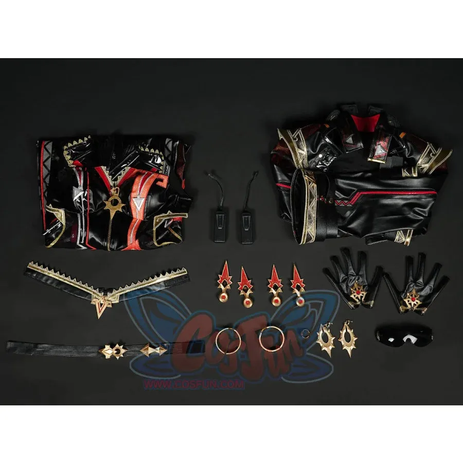 【CLEARANCE】Genshin Impact Pyro Archon Mavuika Cosplay Costume C09178  AAA