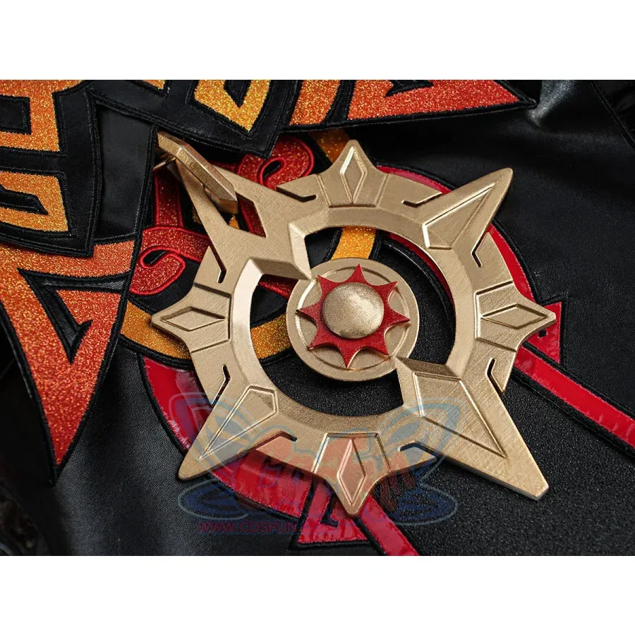 【CLEARANCE】Genshin Impact Pyro Archon Mavuika Cosplay Costume C09178  AAA