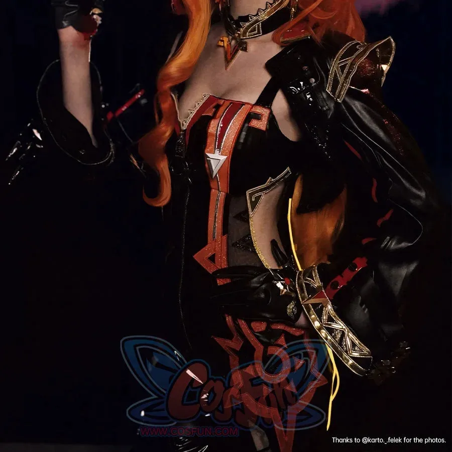 【CLEARANCE】Genshin Impact Pyro Archon Mavuika Cosplay Costume C09178  AAA