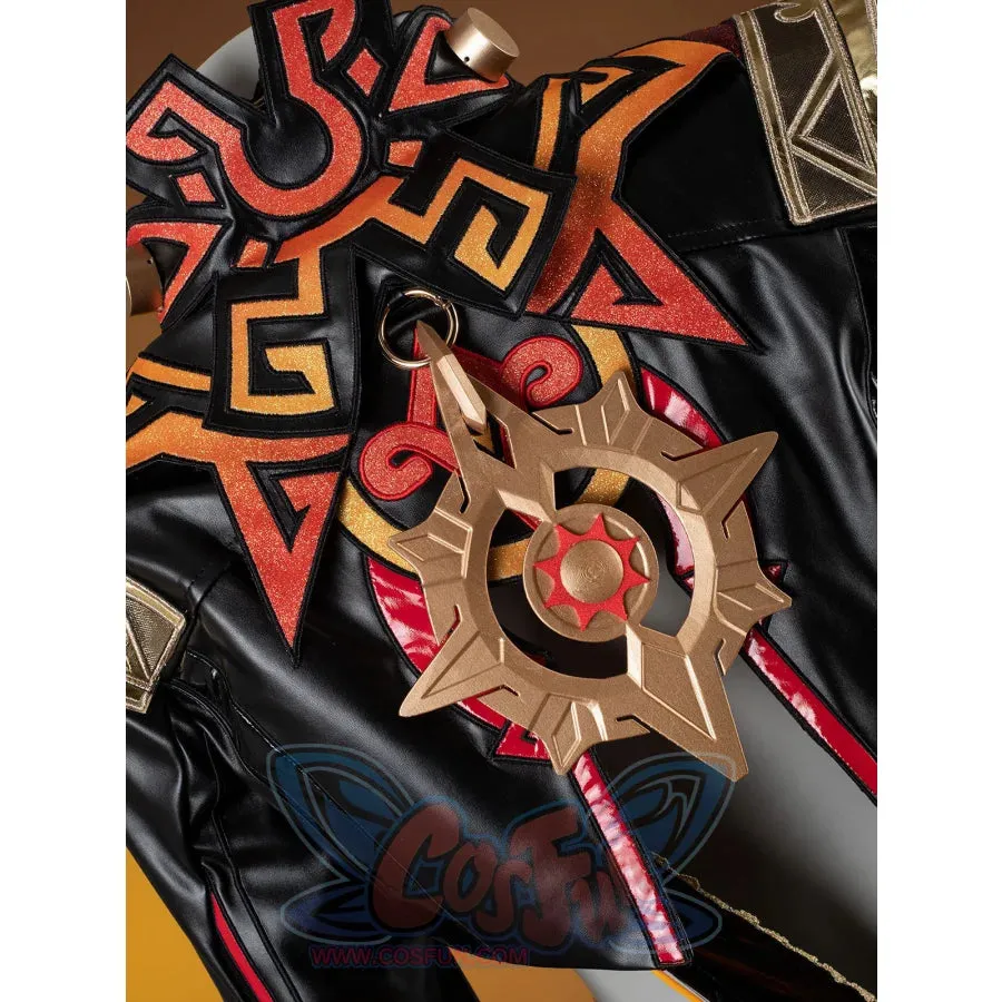 【CLEARANCE】Genshin Impact Pyro Archon Mavuika Cosplay Costume C09178  AAA
