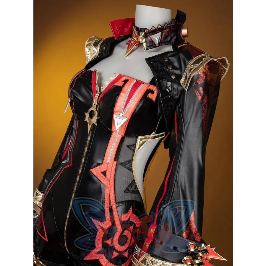 【CLEARANCE】Genshin Impact Pyro Archon Mavuika Cosplay Costume C09178  AAA