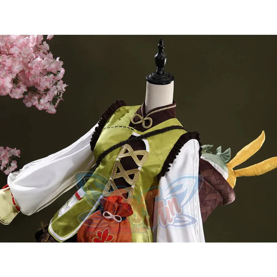 【CLEARANCE】Genshin Impact Yaoyao Cosplay Costume C07225  AAA