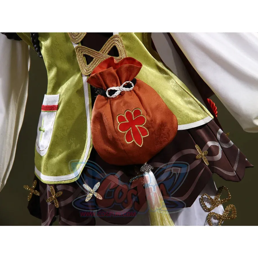 【CLEARANCE】Genshin Impact Yaoyao Cosplay Costume C07225  AAA
