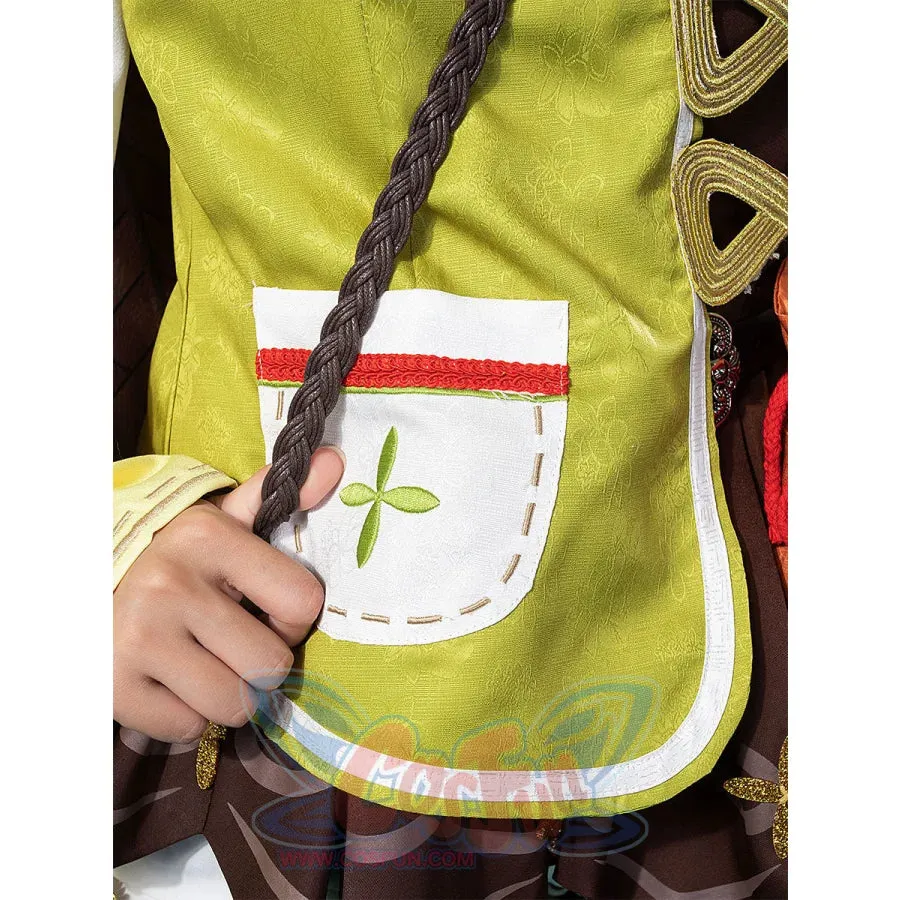 【CLEARANCE】Genshin Impact Yaoyao Cosplay Costume C07225  AAA