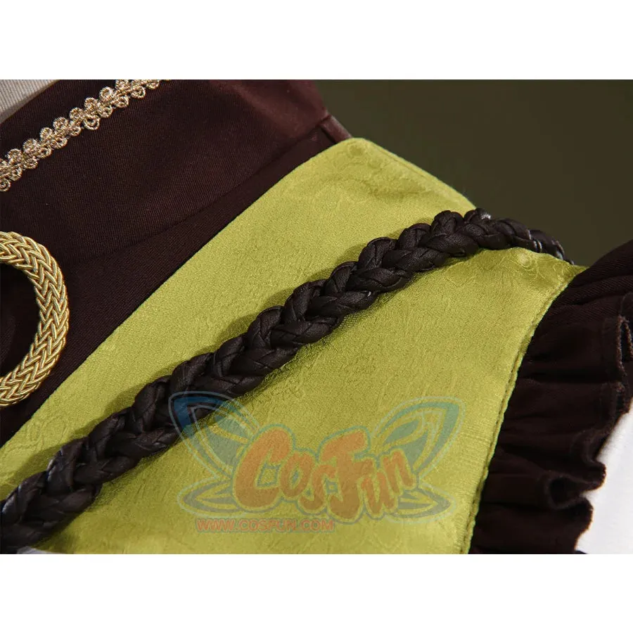 【CLEARANCE】Genshin Impact Yaoyao Cosplay Costume C07225  AAA