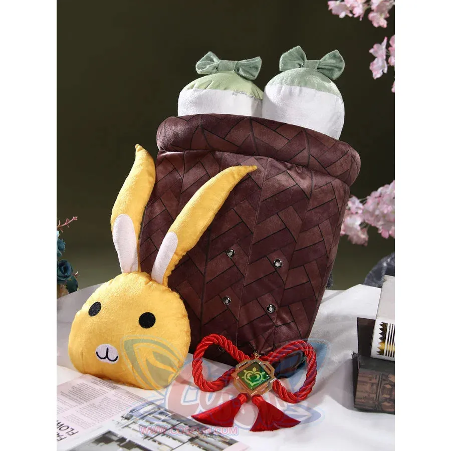 【CLEARANCE】Genshin Impact Yaoyao Cosplay Costume C07225  AAA