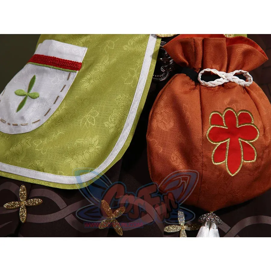 【CLEARANCE】Genshin Impact Yaoyao Cosplay Costume C07225  AAA