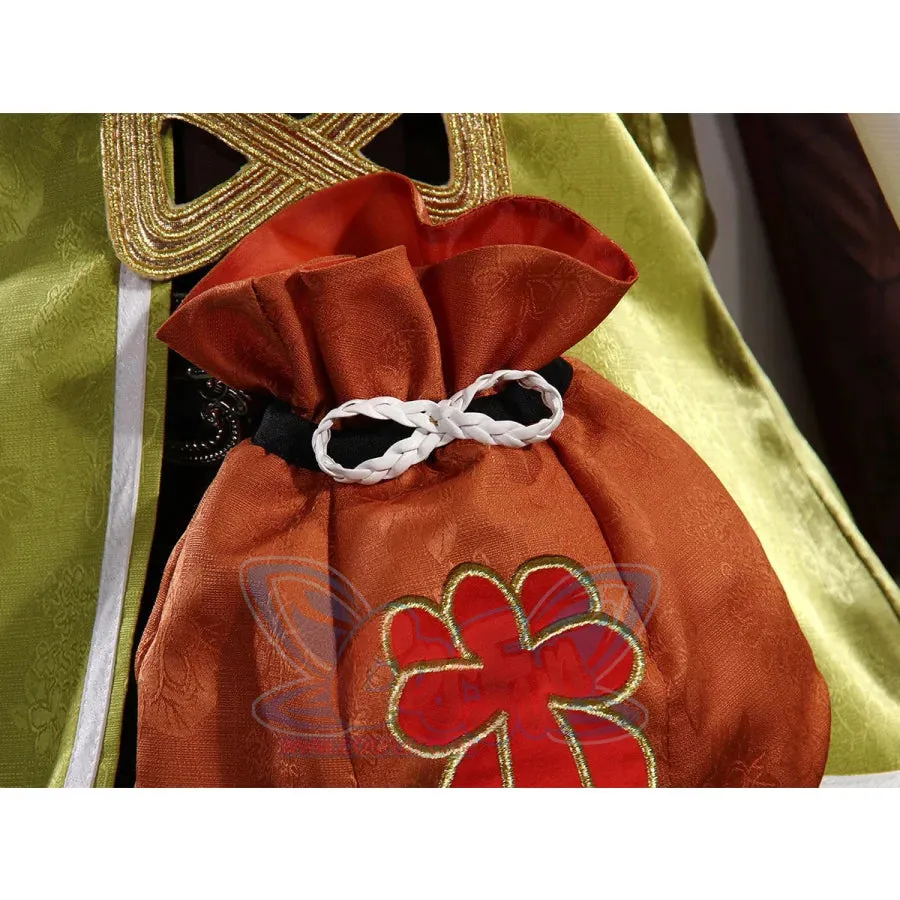 【CLEARANCE】Genshin Impact Yaoyao Cosplay Costume C07225  AAA