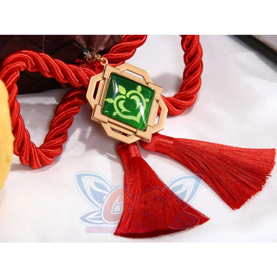 【CLEARANCE】Genshin Impact Yaoyao Cosplay Costume C07225  AAA