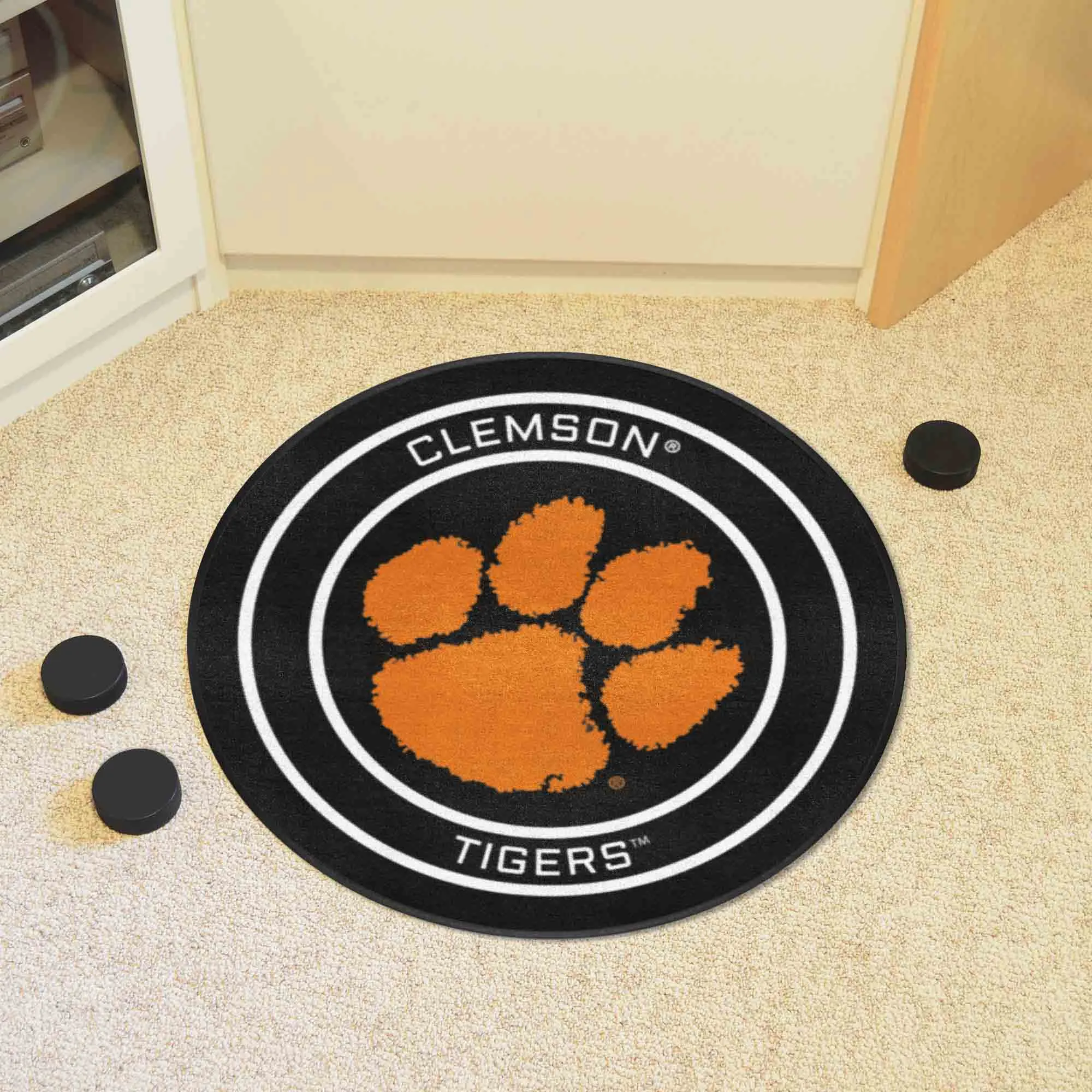 Clemson University Puck Mat