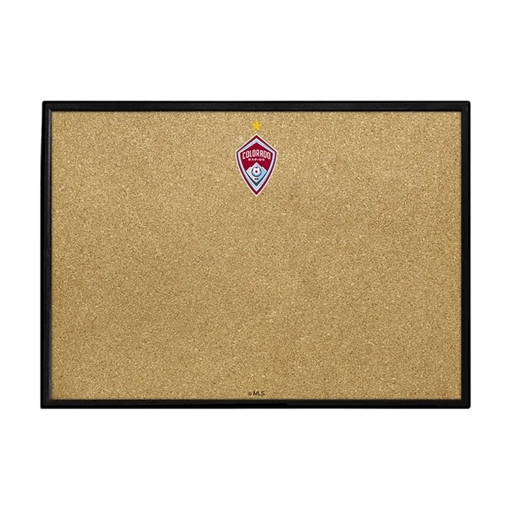 Colorado Rapids: Framed Cork Board Wall Sign
