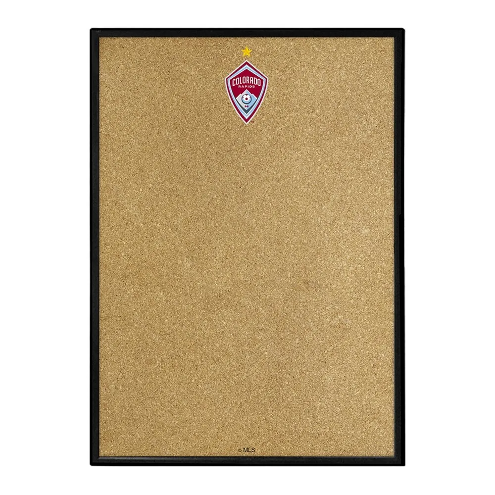 Colorado Rapids: Framed Cork Board Wall Sign