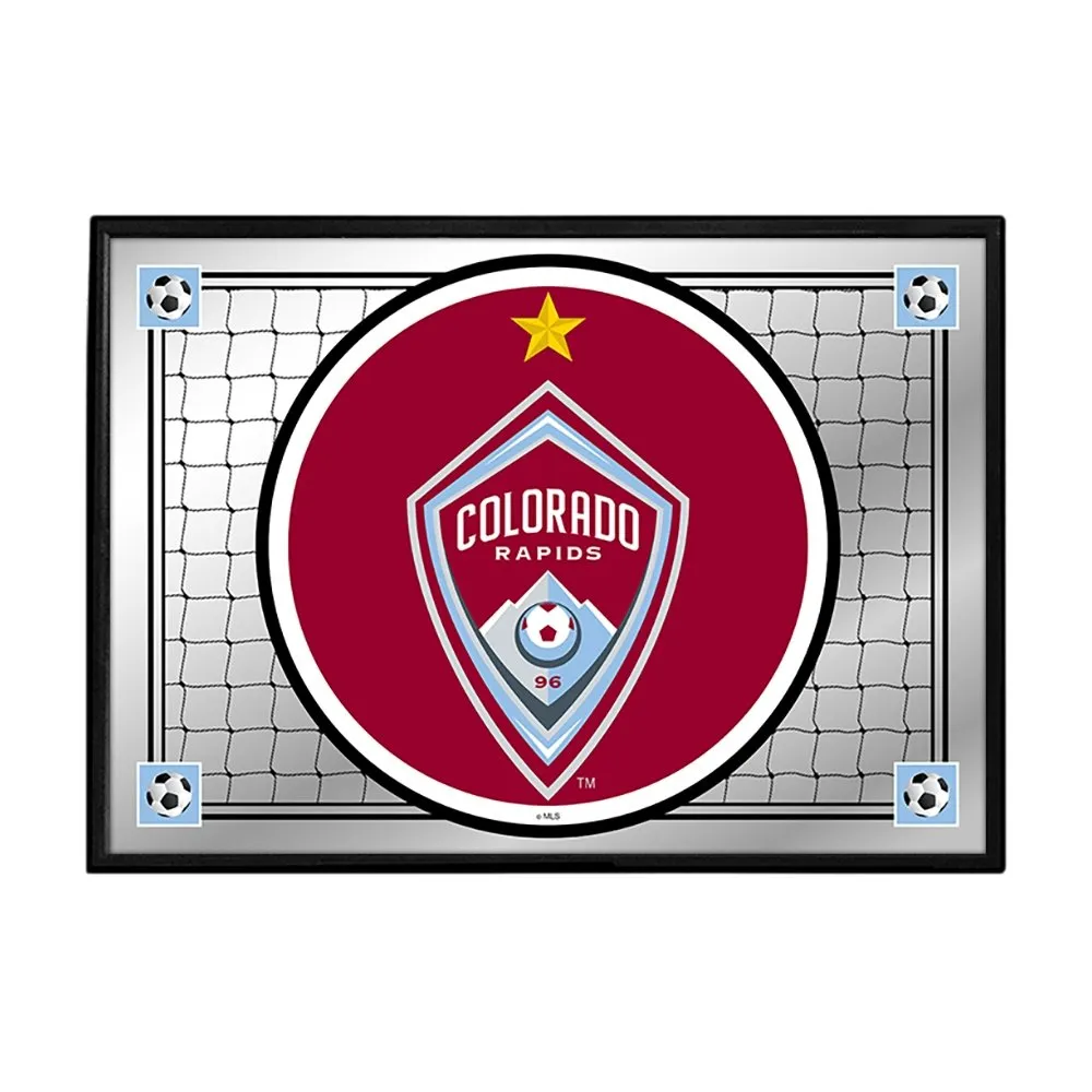 Colorado Rapids: Team Spirit - Framed Mirrored Wall Sign