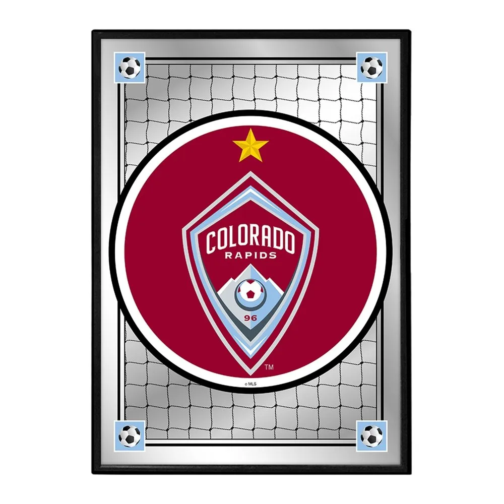 Colorado Rapids: Team Spirit - Framed Mirrored Wall Sign