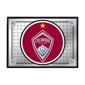Colorado Rapids: Team Spirit - Framed Mirrored Wall Sign
