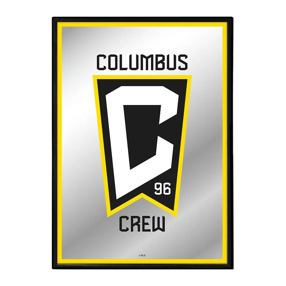 Columbus Crew: Framed Mirrored Wall Sign
