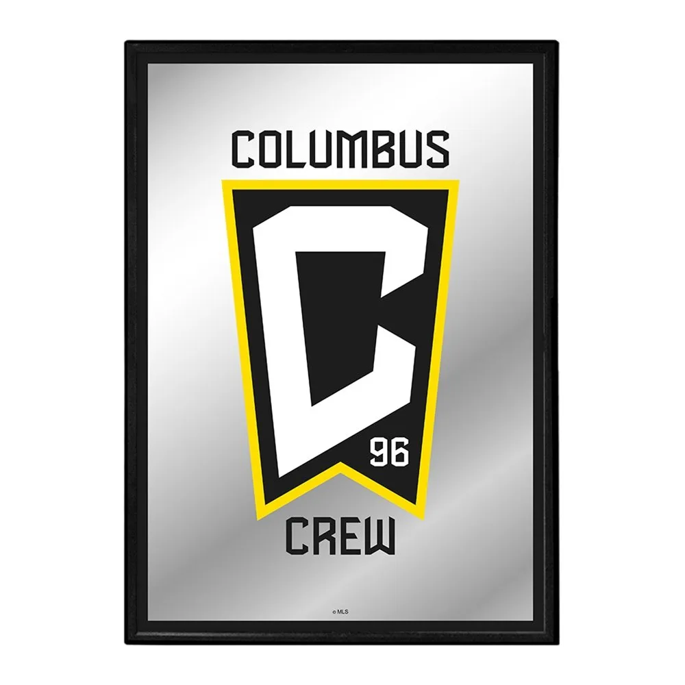 Columbus Crew: Framed Mirrored Wall Sign