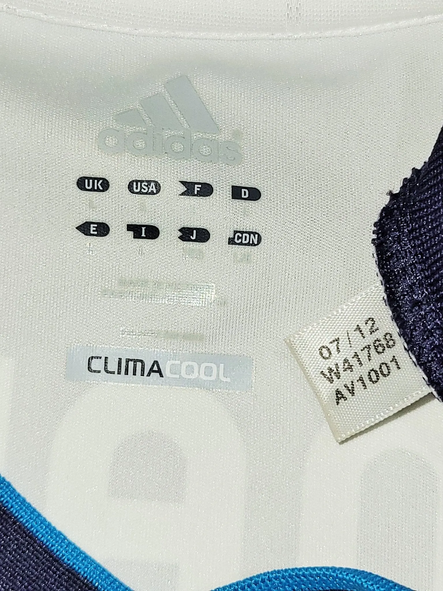 Cristiano Ronaldo Real Madrid 2012 2013 UEFA Soccer Jersey Shirt L SKU# W41768