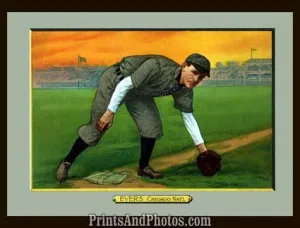 Cubs Johnny Evers Cabinet  5050