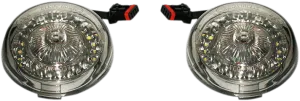 Custom Dynamics PB-AW-ECE-JAE Probeam Dynamic Ringz Turn Signals with Smoke Lenses