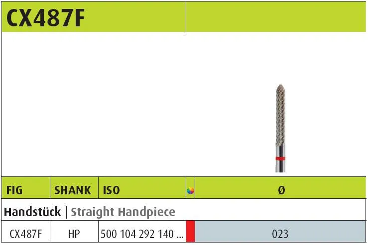 CX487F - Laboratory Carbide  Bur