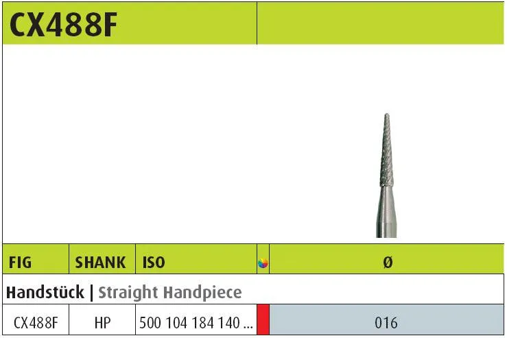 CX488F - Carbide Laboratory Bur