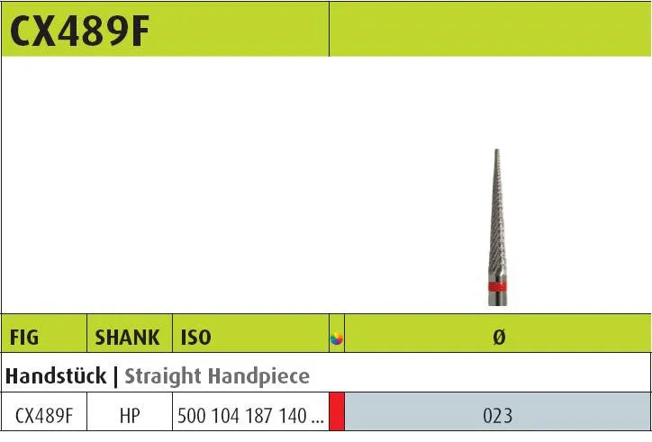 CX489F - Carbide Laboratory Bur