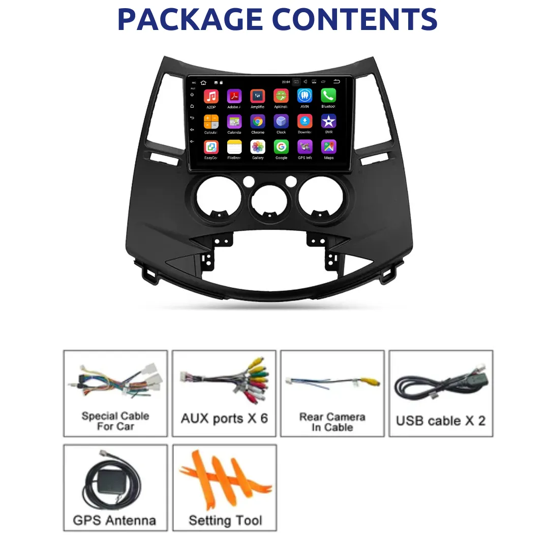 Daiko PRO Car Stereo Carplay Android Auto For Mitsubishi Grandis 2003-2011