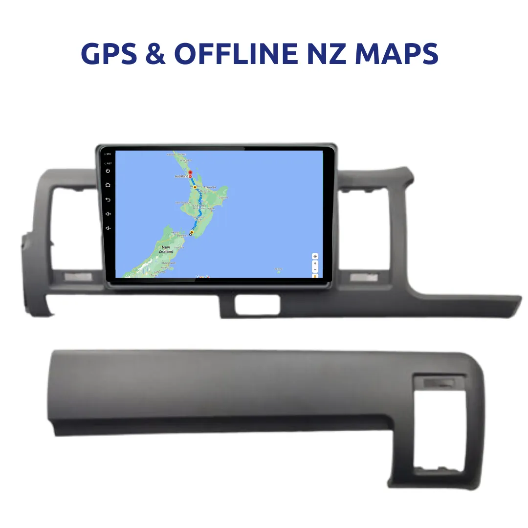Daiko PRO Car Stereo Carplay Android Auto For Toyota Hiace Non-Jumbo 2005-18